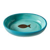 Spot Elegance Cat Dish Aqua 6&quot; I031327