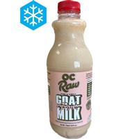 OC Raw Pink Goat Milk with Blackberry Powder &amp; Krill Oil 32 oz