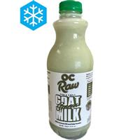 OC Raw Green Goat Milk with Coconut Oil and Kelp Powder 32 oz