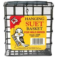 C&amp;S Hanging Suet Basket for Wild Birds