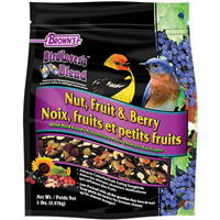 Brown&lsquo;s® Bird Lover&lsquo;s Blend® Fruit, Nut, & Berry Wild Bird Food 5 lb.  Z04293440869