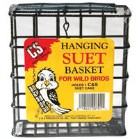 C&S Hanging Suet Basket for Wild Birds