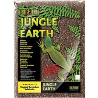 Exo Terra Jungle Earth Tropical Terrarium Reptile Substrate 4 Quarts I013140