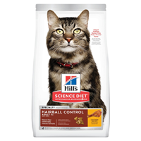 Hills science Diet Adult 7+ Hairball Control Cat Food 15.5 lbs. I021758