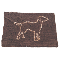 Ethical Pet Brown Clean Paws Microfiber Mat I024976