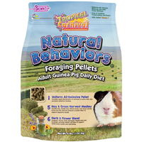 Browns Tropical Carnival Natural Behaviors Foraging Pellets Adult Guinea Pig Daily Diet 4lbs I031353